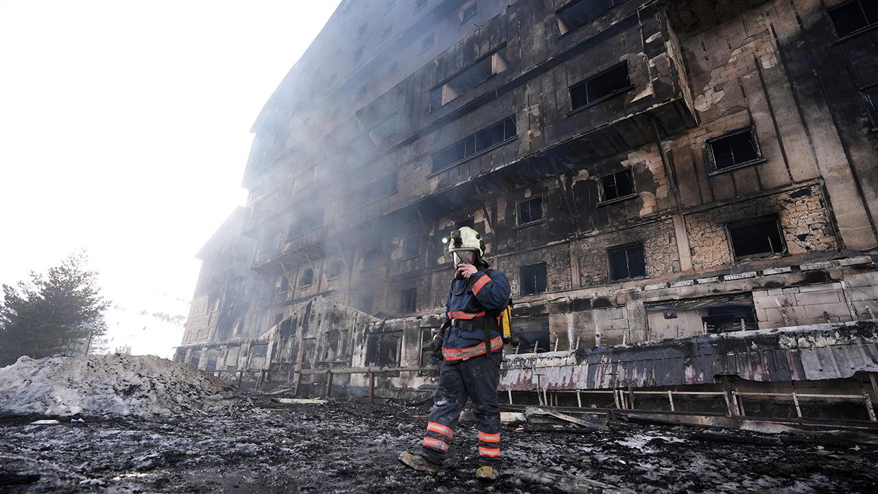 Kartalkaya'daki otel yangınıyla ilgili itfaiye raporu açıklandı