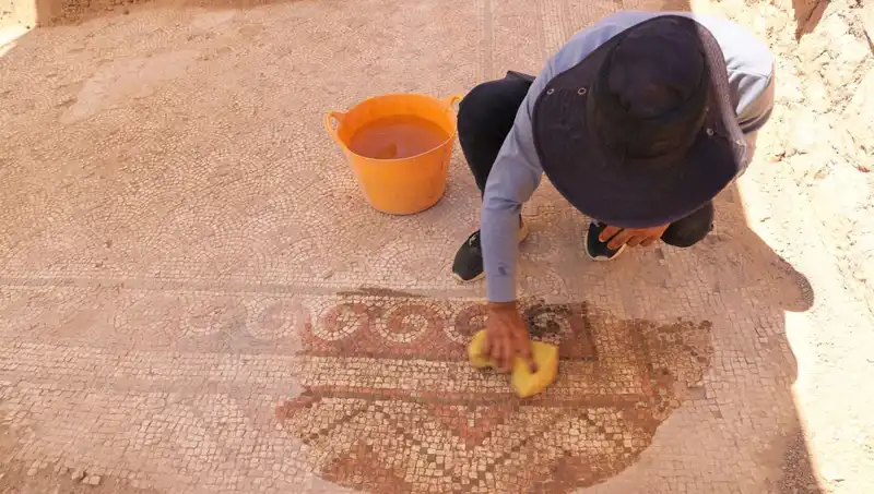 Mardin'de 1,500 Yıllık Mozaik Keşfi: Tarih Aydınlanıyor