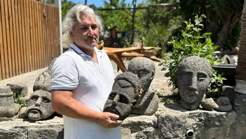3 Günde Eşsiz Sanat Eserleri Yaratan Usta: Tarihi Dokusu Göz Dolduruyor