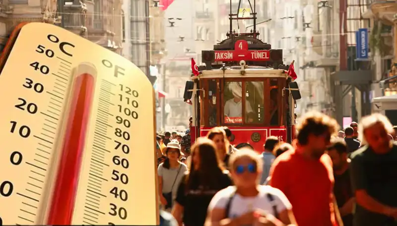 İstanbul'da Hava Sıcaklığı Artıyor, Pazar Günü Yağmura Hazırlanın!
