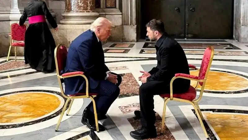 Zelenski, Trump ile En İyi Görüşmeyi Vatikan’da Yaptıklarını Açıkladı