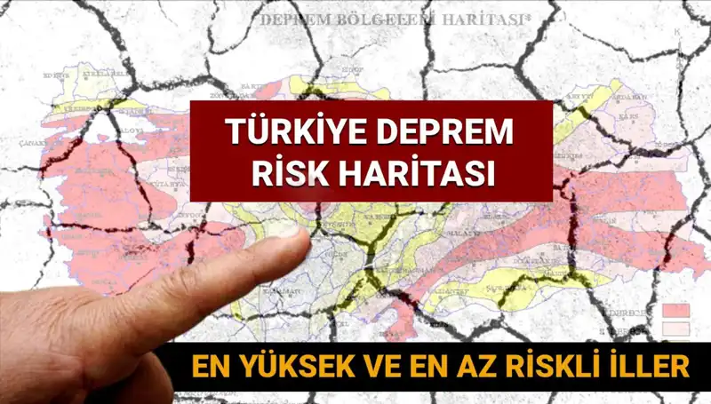 Türkiye Deprem Riski Haritası 2025: Hangi İllerde Tehlike Daha Fazla?