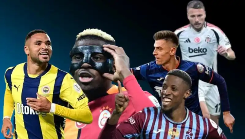 Süper Lig'de Gol Krallığı Yarışı: Osimhen Zirveye Koşuyor