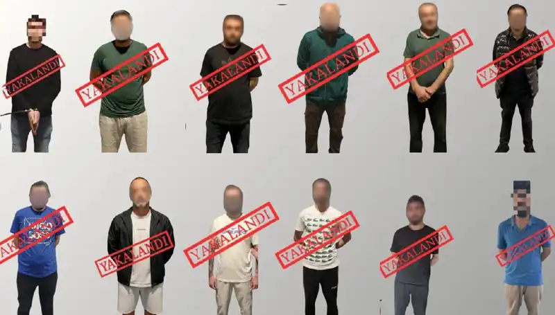 Ulusal Seviye Kırmızı Bültenle Aranan 12 Suçlu Yakalandı: İşte Detaylar!