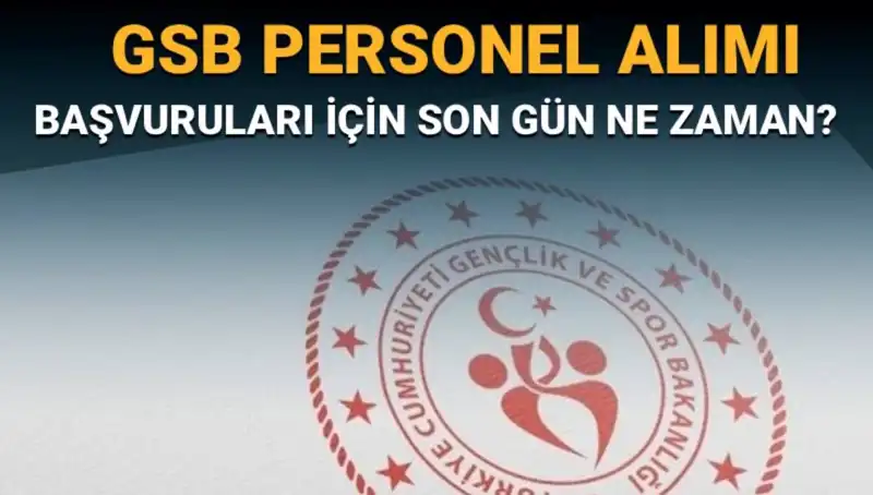 Gençlik ve Spor Bakanlığı Personel Alımı Başvuru Süreci İle İlgili Bilgiler