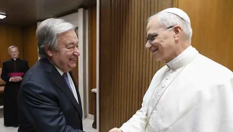 Papa Leo ve Guterres: Dünya Barışı İçin Tarihi Zirve
