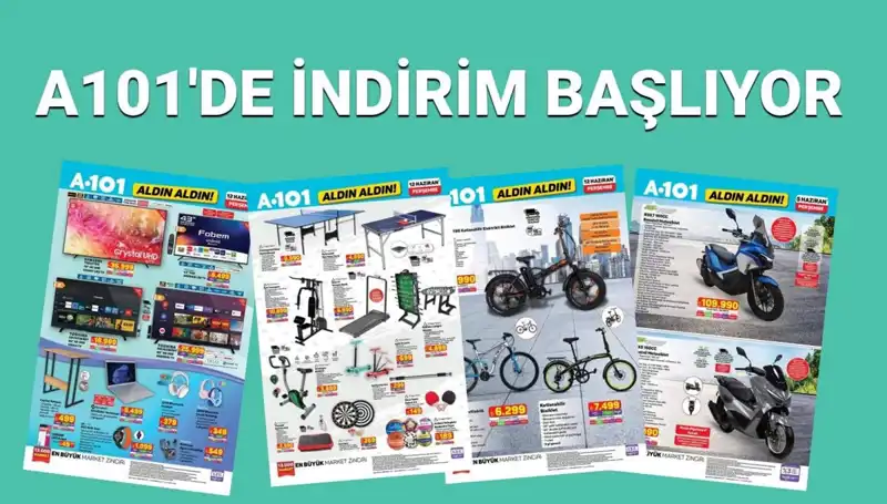 A101 12 Haziran Aktüel Kataloğu: Yeni Ürünler ve Fırsatlar Sizi Bekliyor