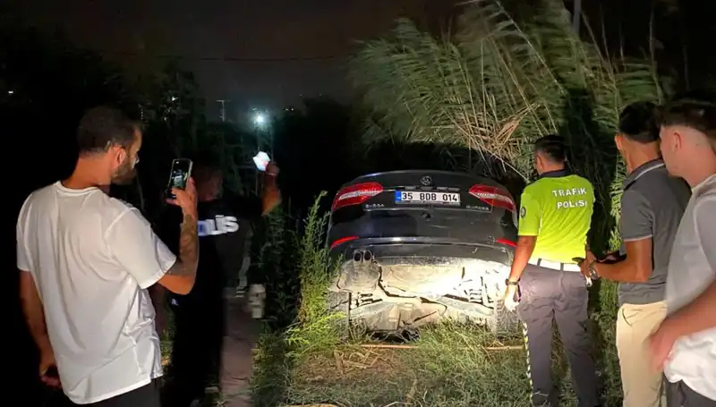 Kaçan Trafik Magandasının Kaçış Hikayesi: Dere Yatağına Düşüş