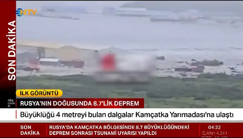 Kamçatka'da İlk Tsunami Dalgaları: Bilim İnsanları Sarsıldı!