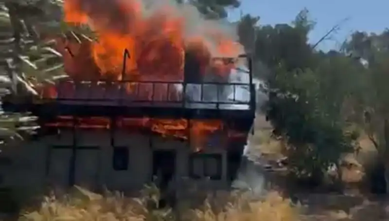 Bodrum'da Büyük Yangın: Ekipler Seferber Oldu, Alevler Kontrol Altında