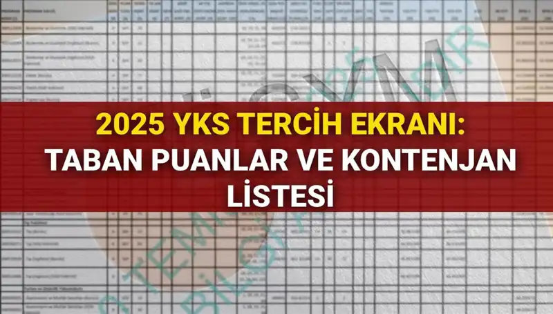 YKS Tercih Süreci Başladı: 2025 Üniversiteleri İçin Heyecan Doruğa Ulaştı!