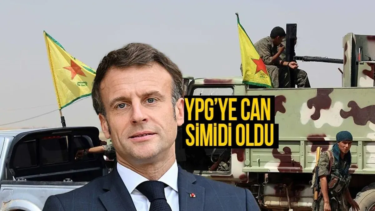 Macron’dan DEAŞ Maskesiyle Sığınıp PKK/YPG’ye Destek: Türkiye’den Fransa’ya Sert Uyarı