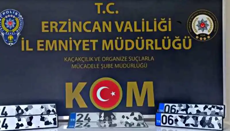 Erzincan’da Gizemli "APP Plaka" Operasyonu Tüm Detaylarıyla Gündemde!
